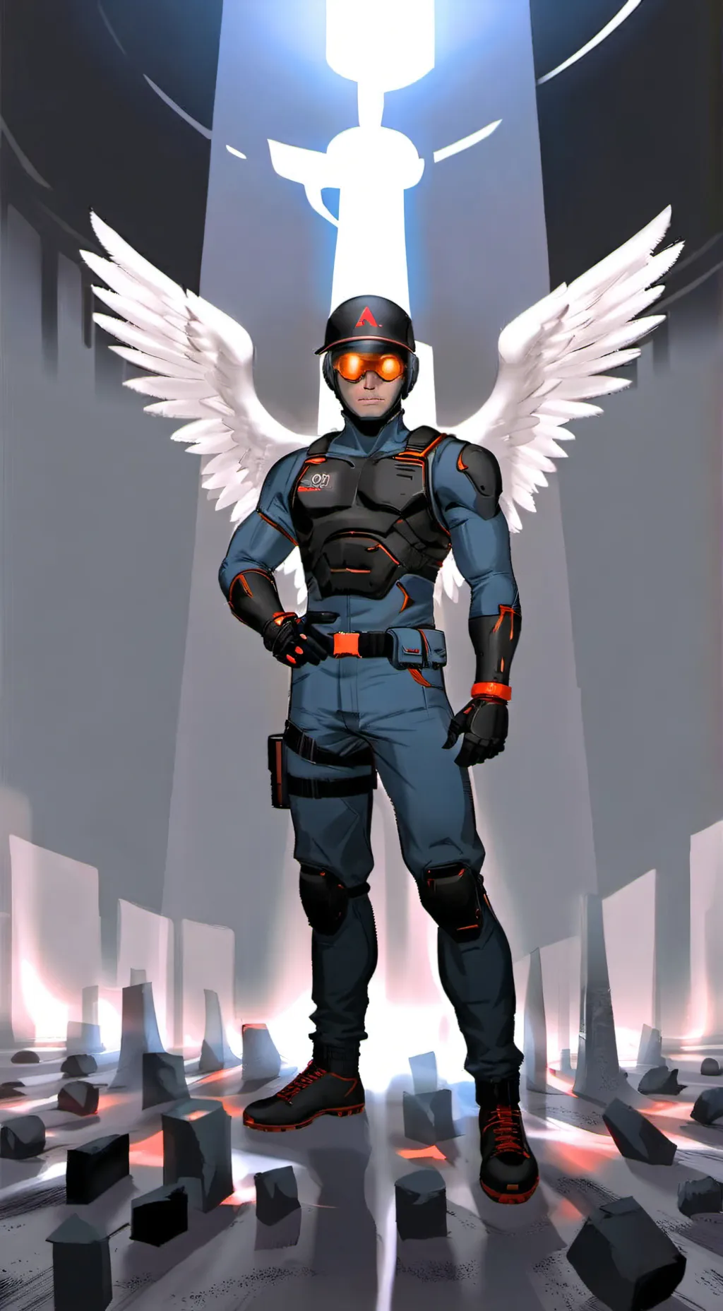 ai character: Gazerbeam background