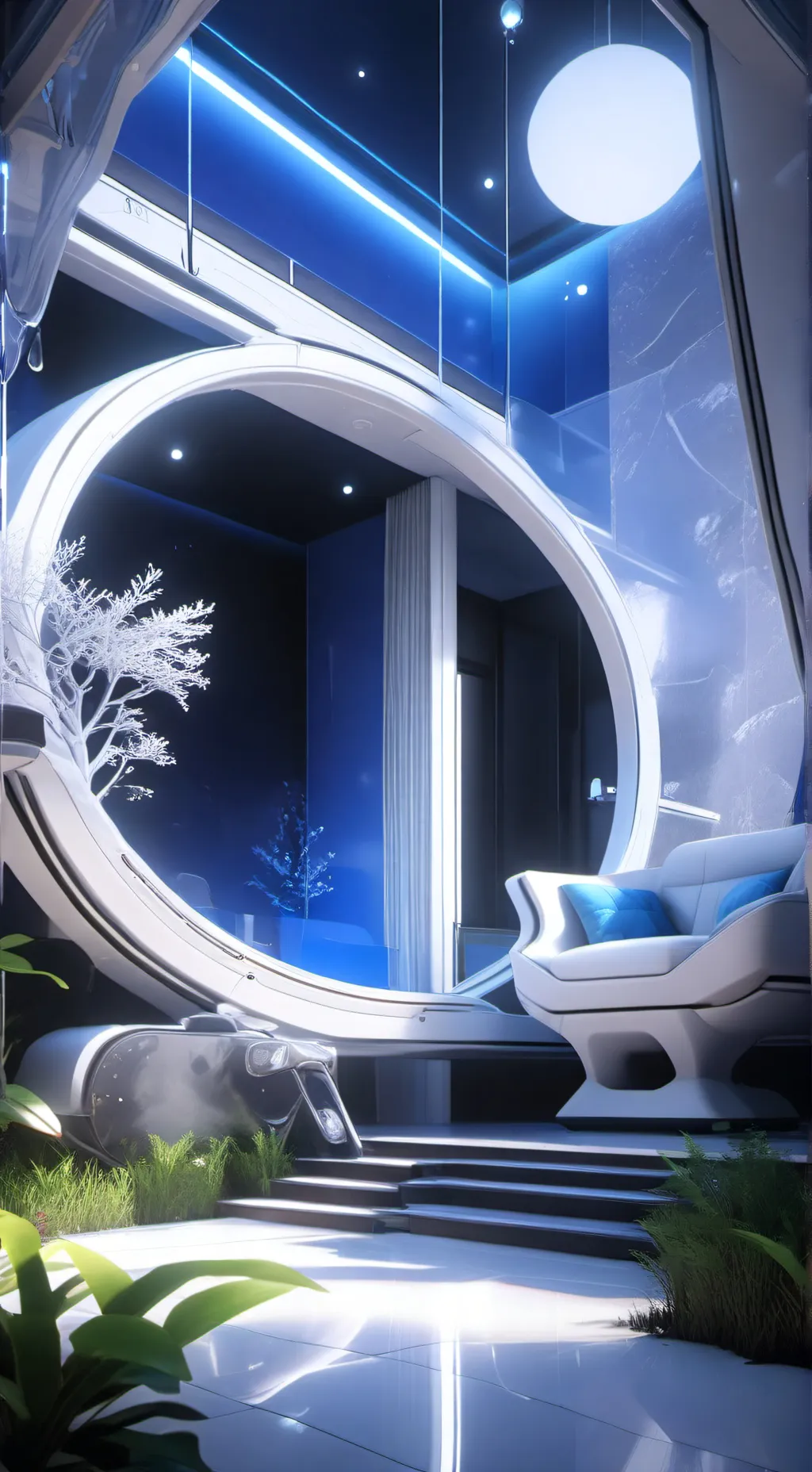 ai character: negro y blanco background