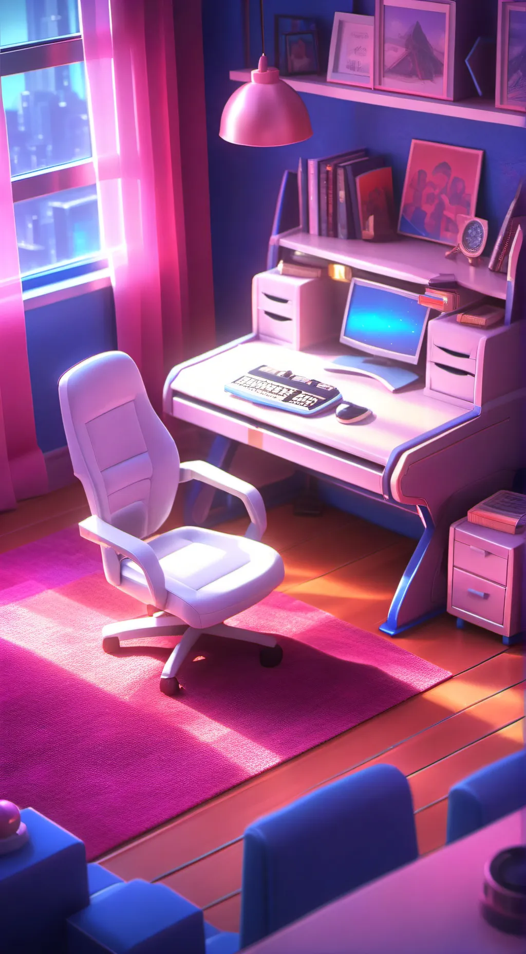 ai character: mc background