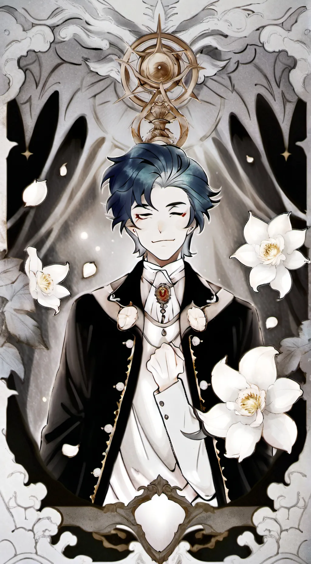 ai character: FORSAKEN CRUSH! background