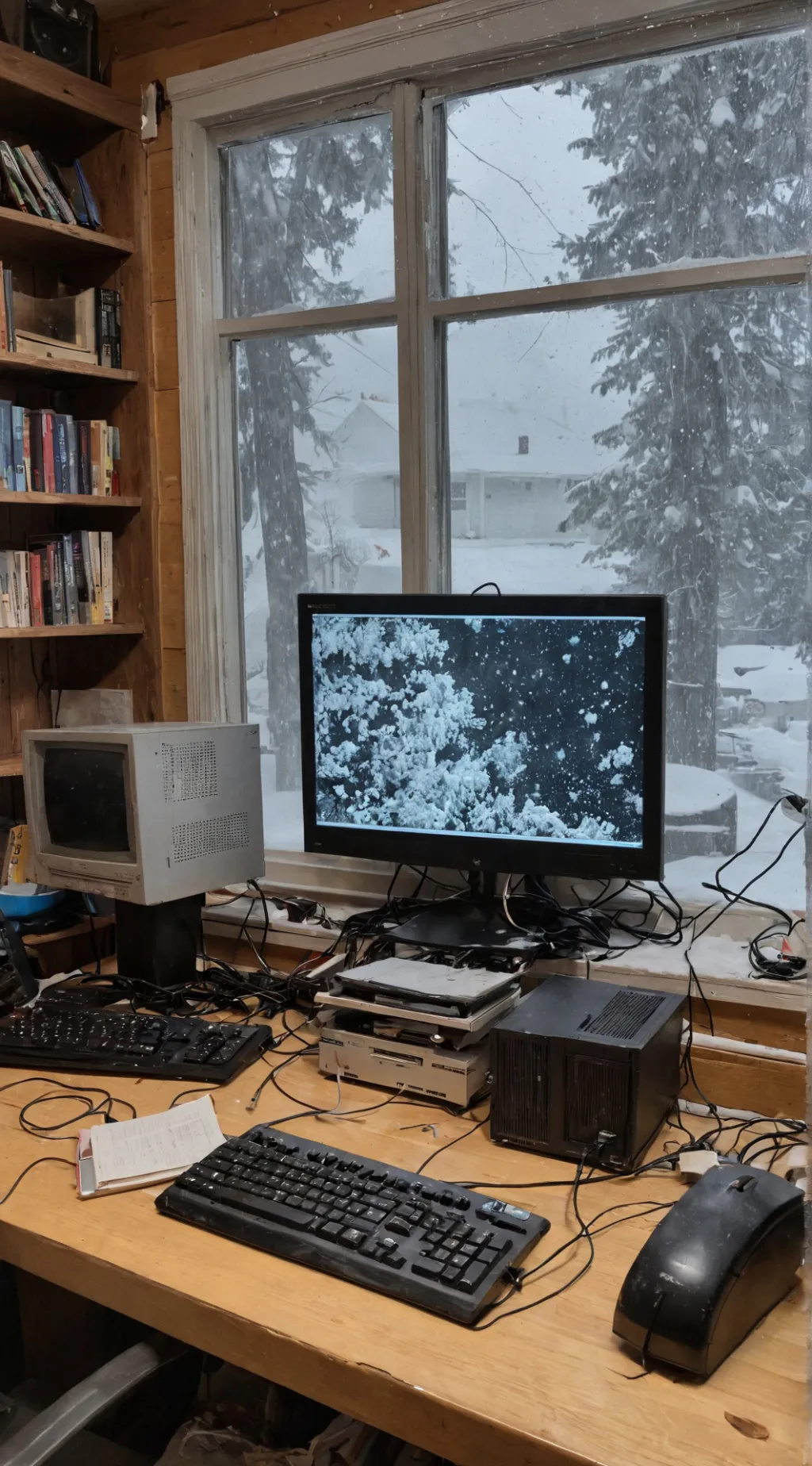 ai character: Christmas 2019 fn background