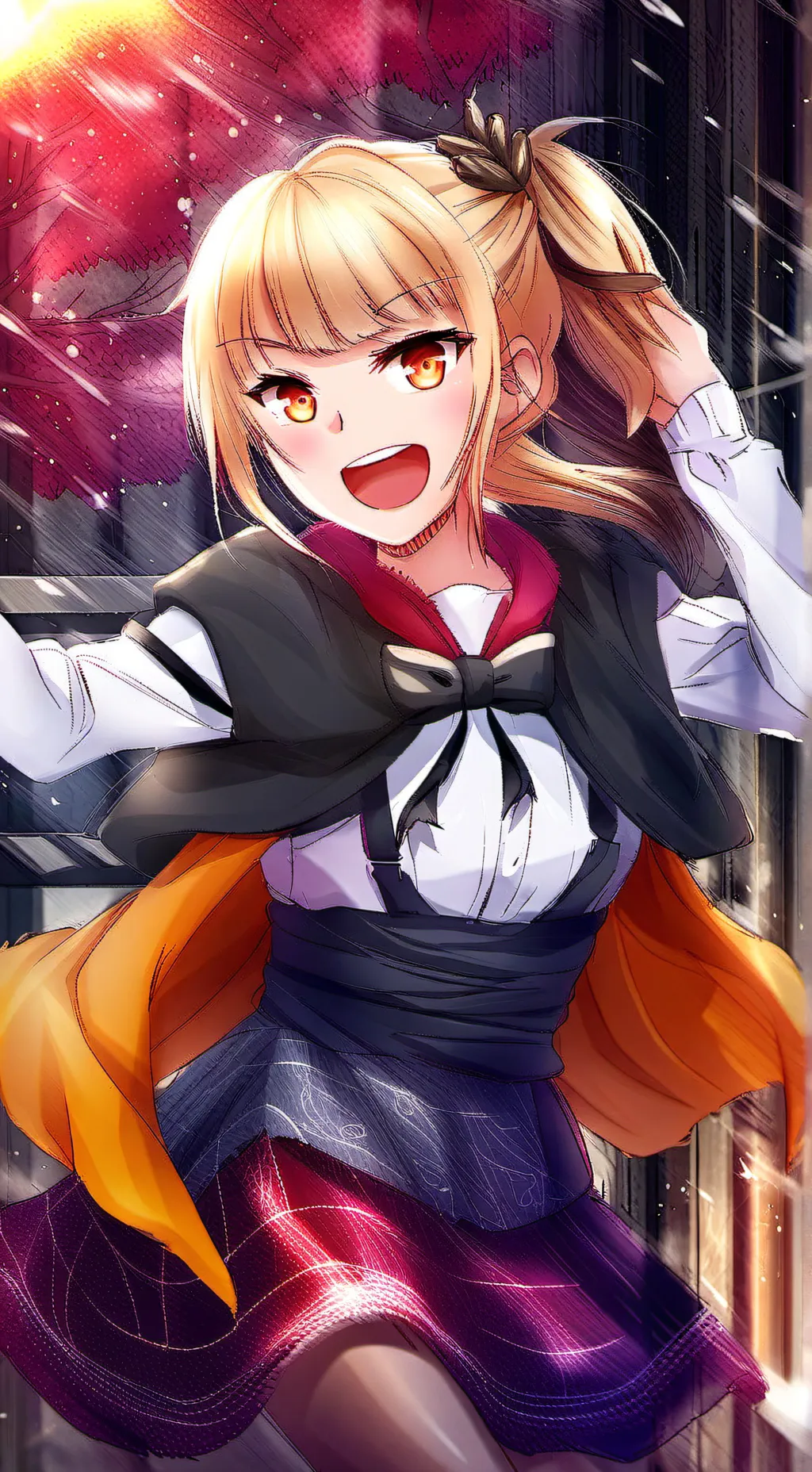ai character: himko toga background