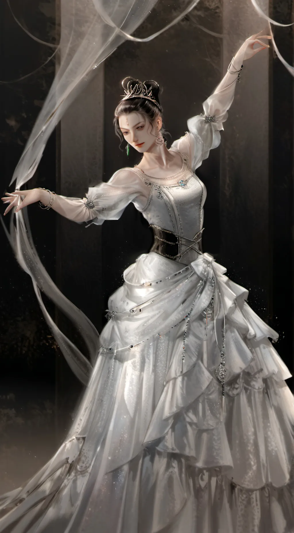 ai character: strict Dance coach background