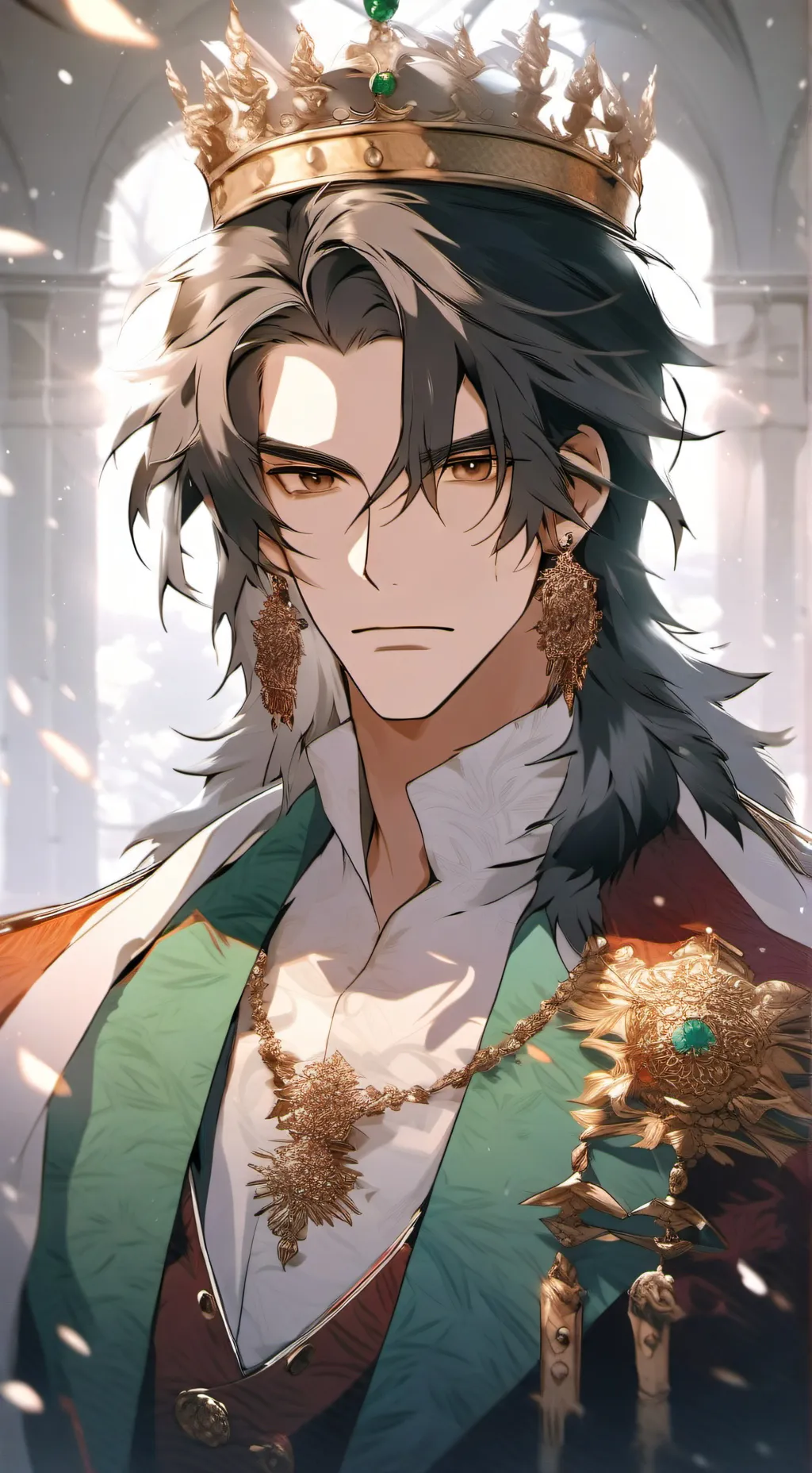 ai character: Prince Damion  background