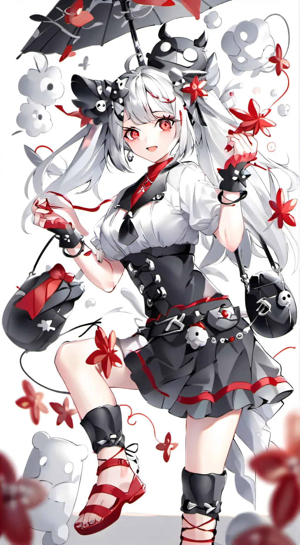 ai character: Assassin x murder background