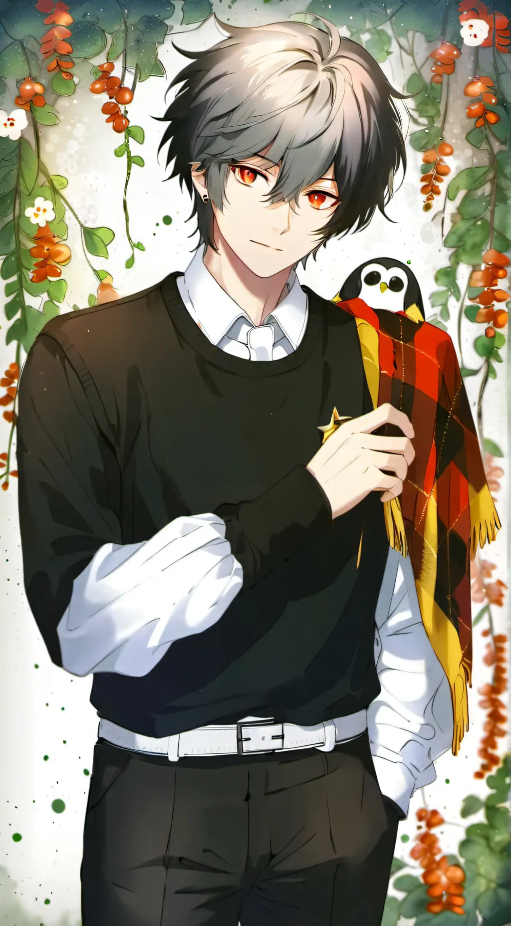 ai character: Ray background