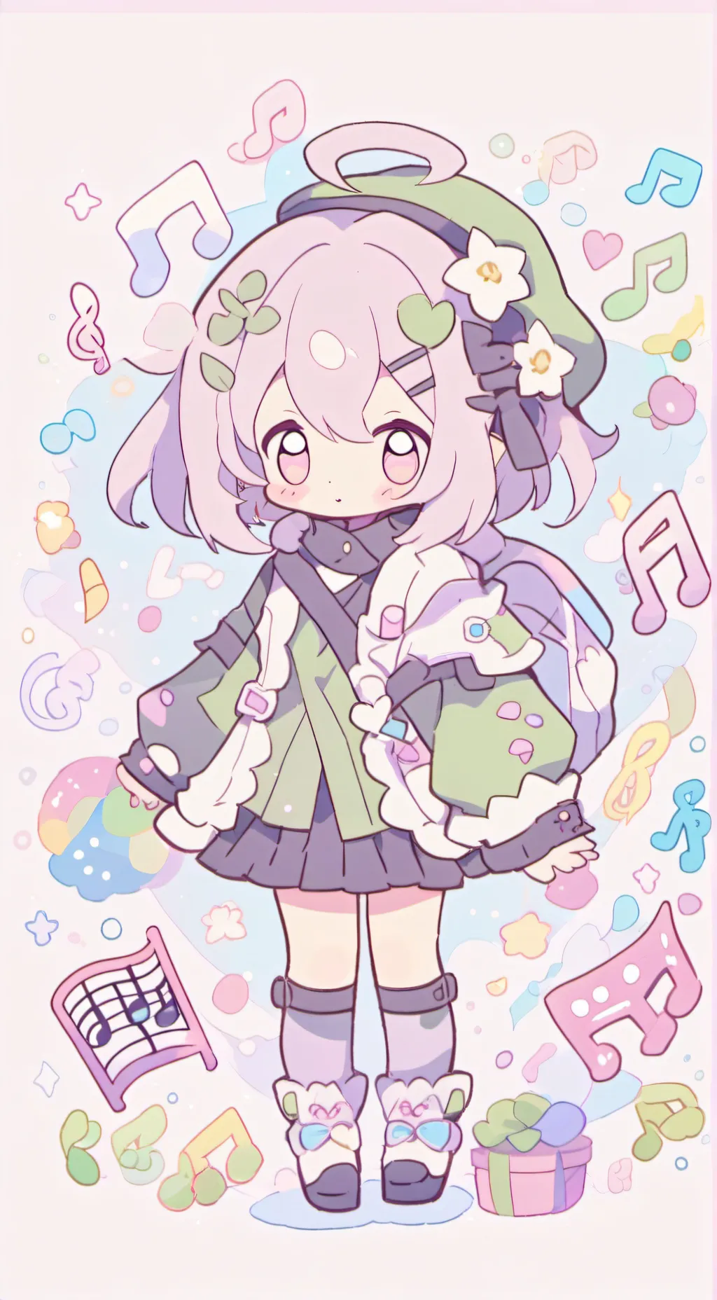 ai character: finish the lyrics background