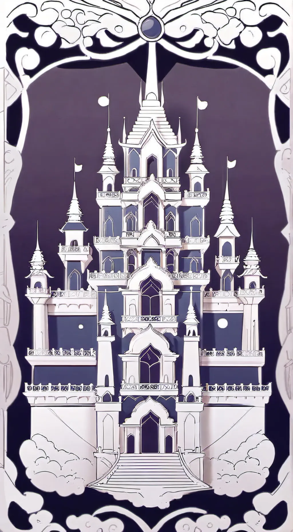 ai character: Rebecca-Princess background