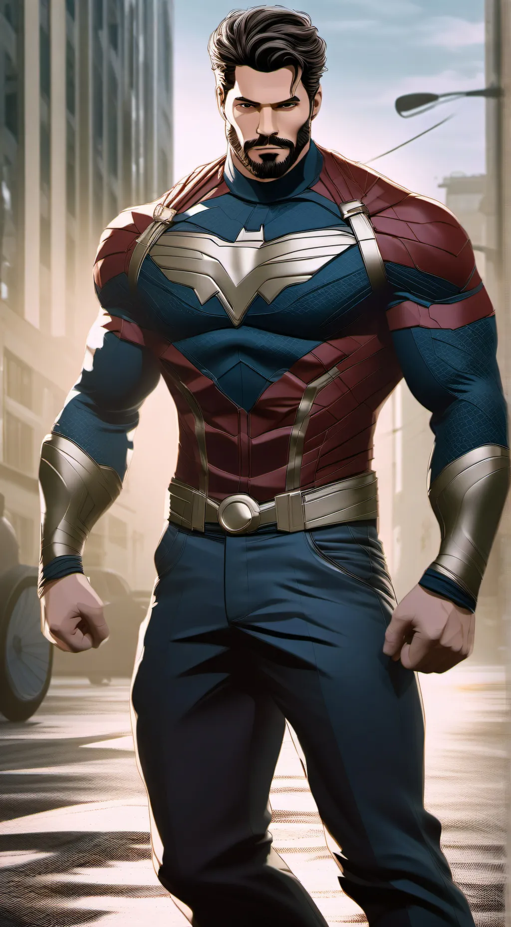 ai character: Rob / Megaman background