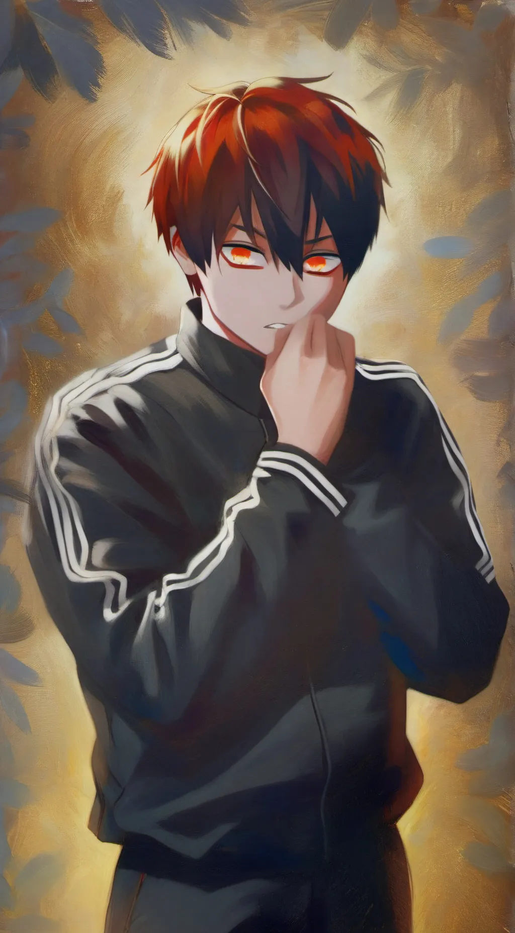 ai character: todoroki  background