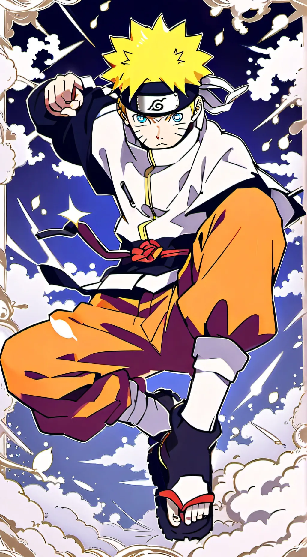 ai character: Naruto background