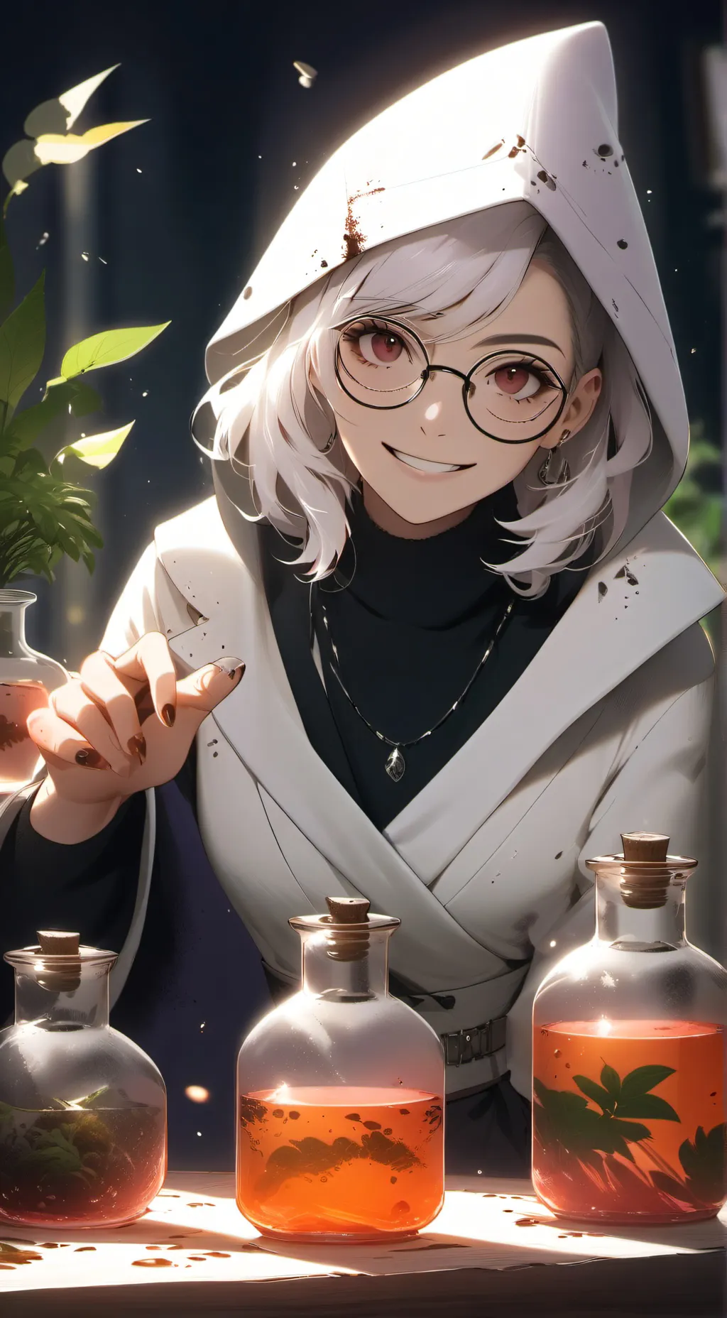 ai character: Sage Whiskers background