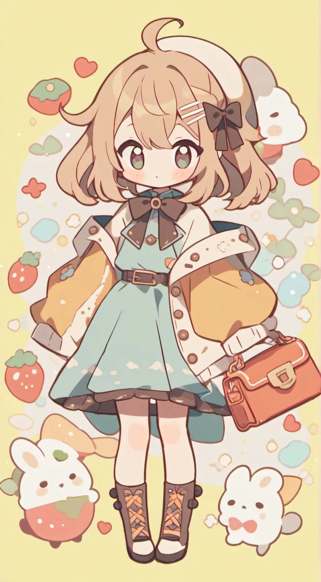 ai character: Fumikage❤️ background