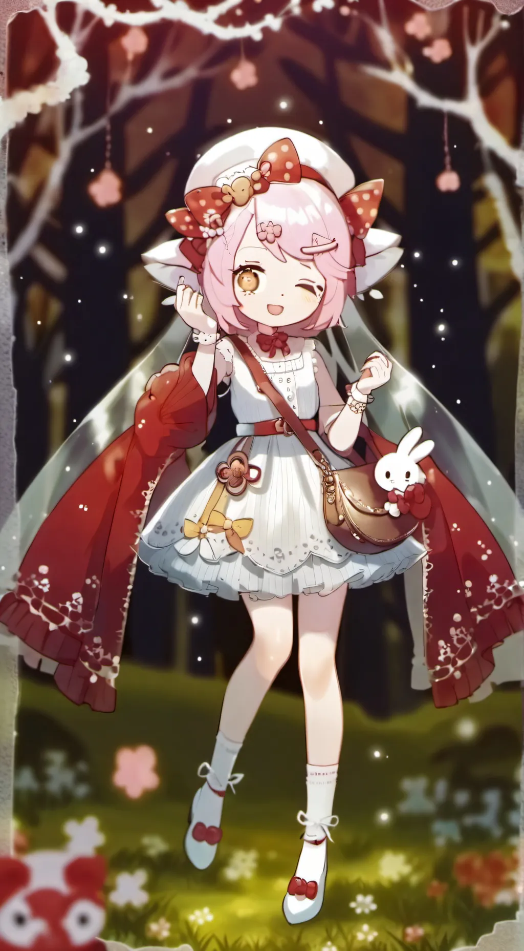 ai character: Jojo siwa meme background