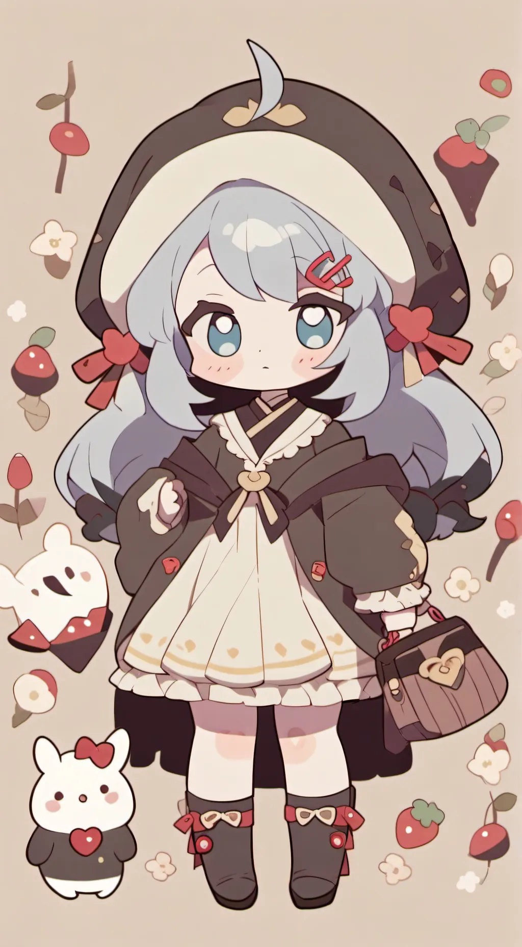 ai character: Fat girl on plane background