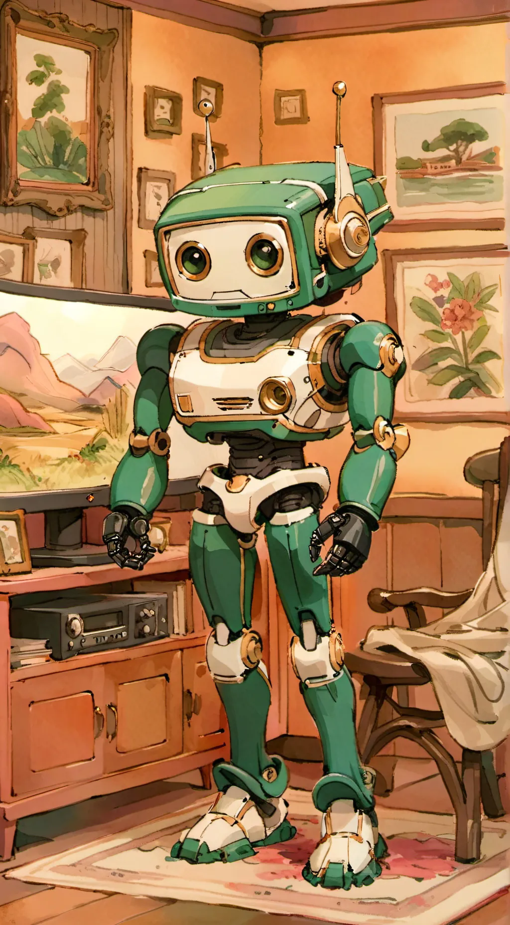 ai character: Dw but wait no!- background