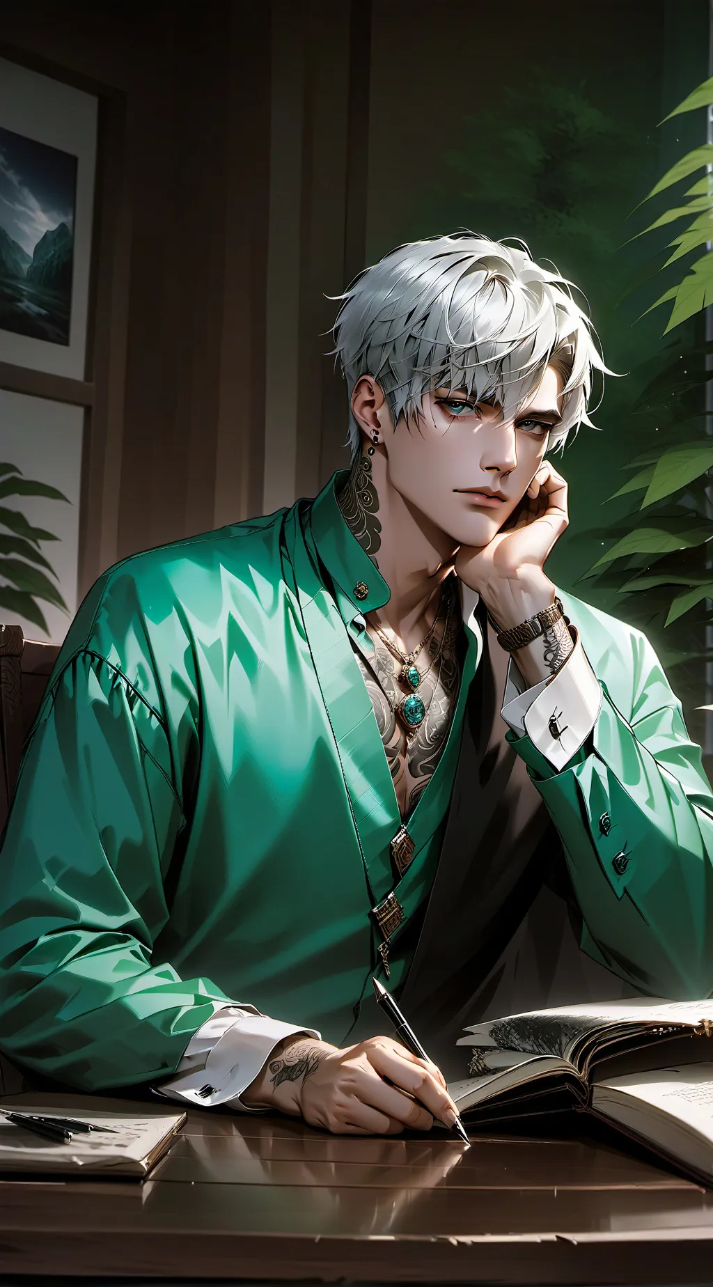 ai character: Vicenzo background