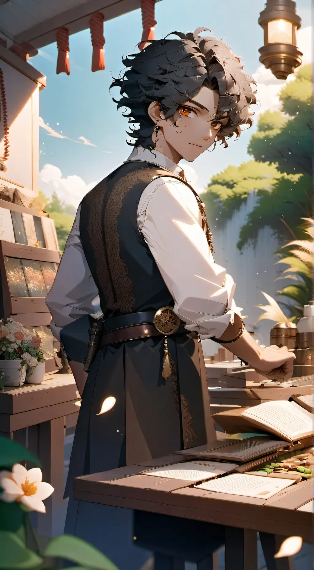 ai character: matthew justice background