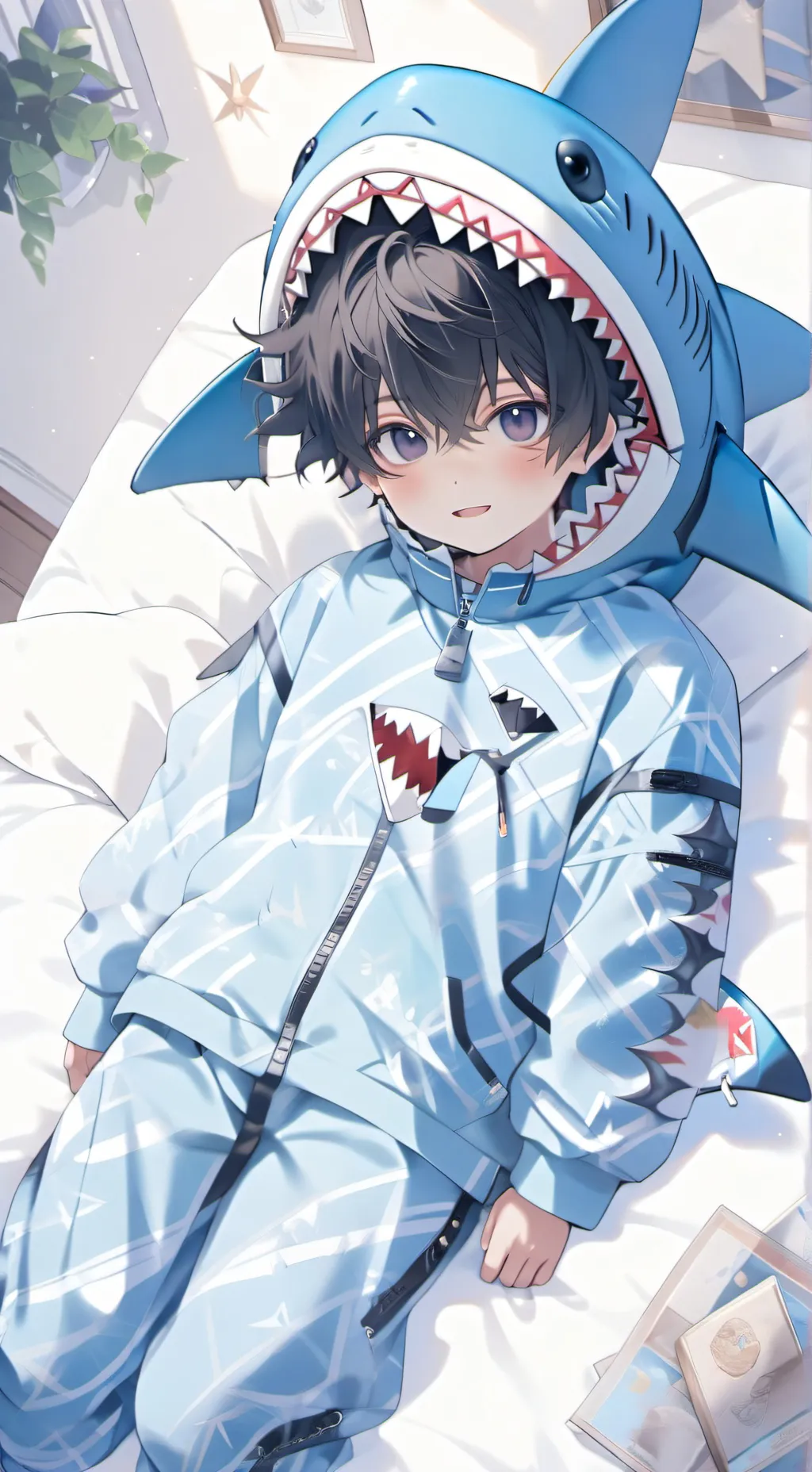 ai character: (-/Sharky Jake\-) background