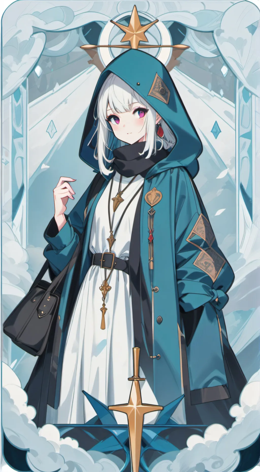 ai character: Selene V background