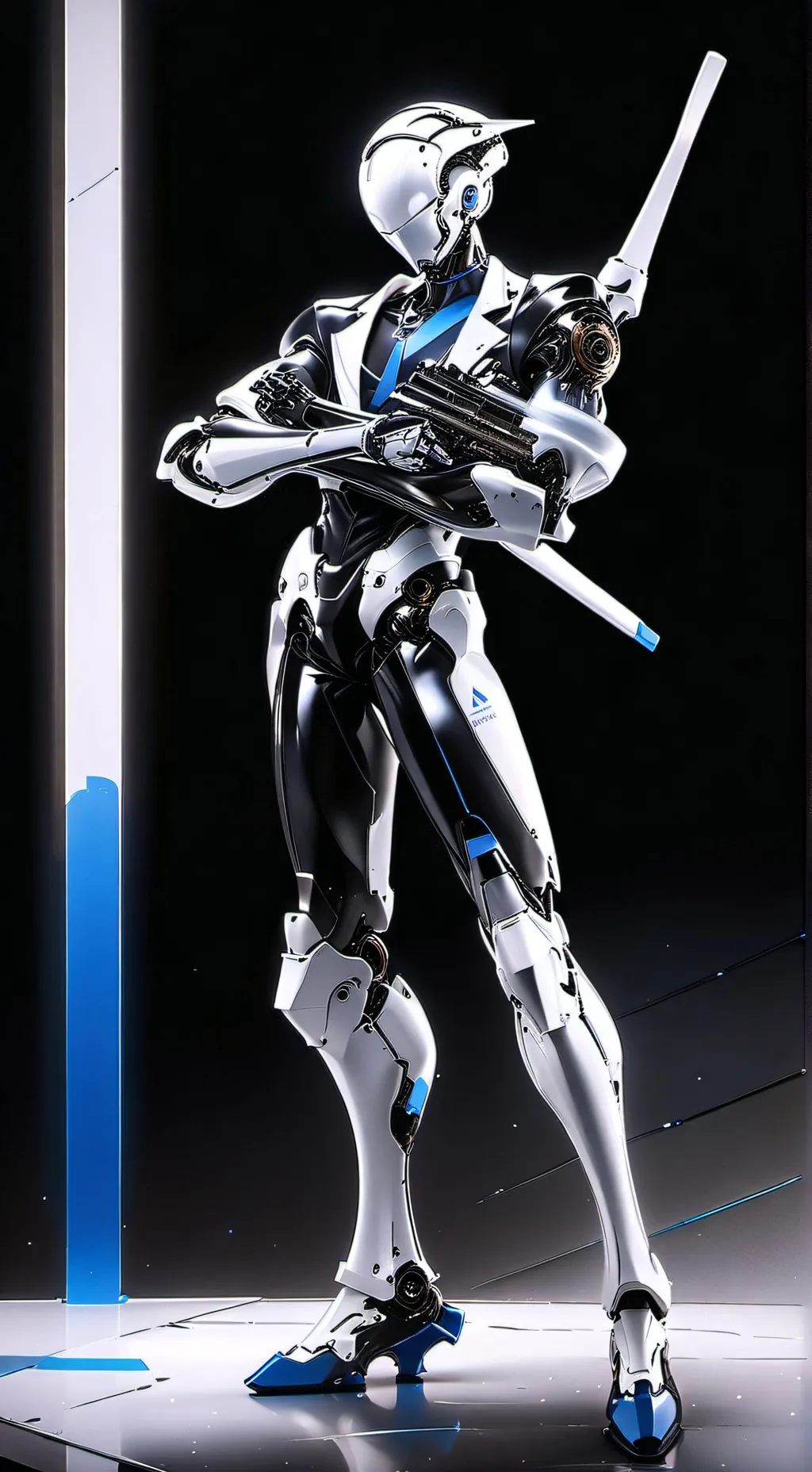 ai character: Uzi doorman  background