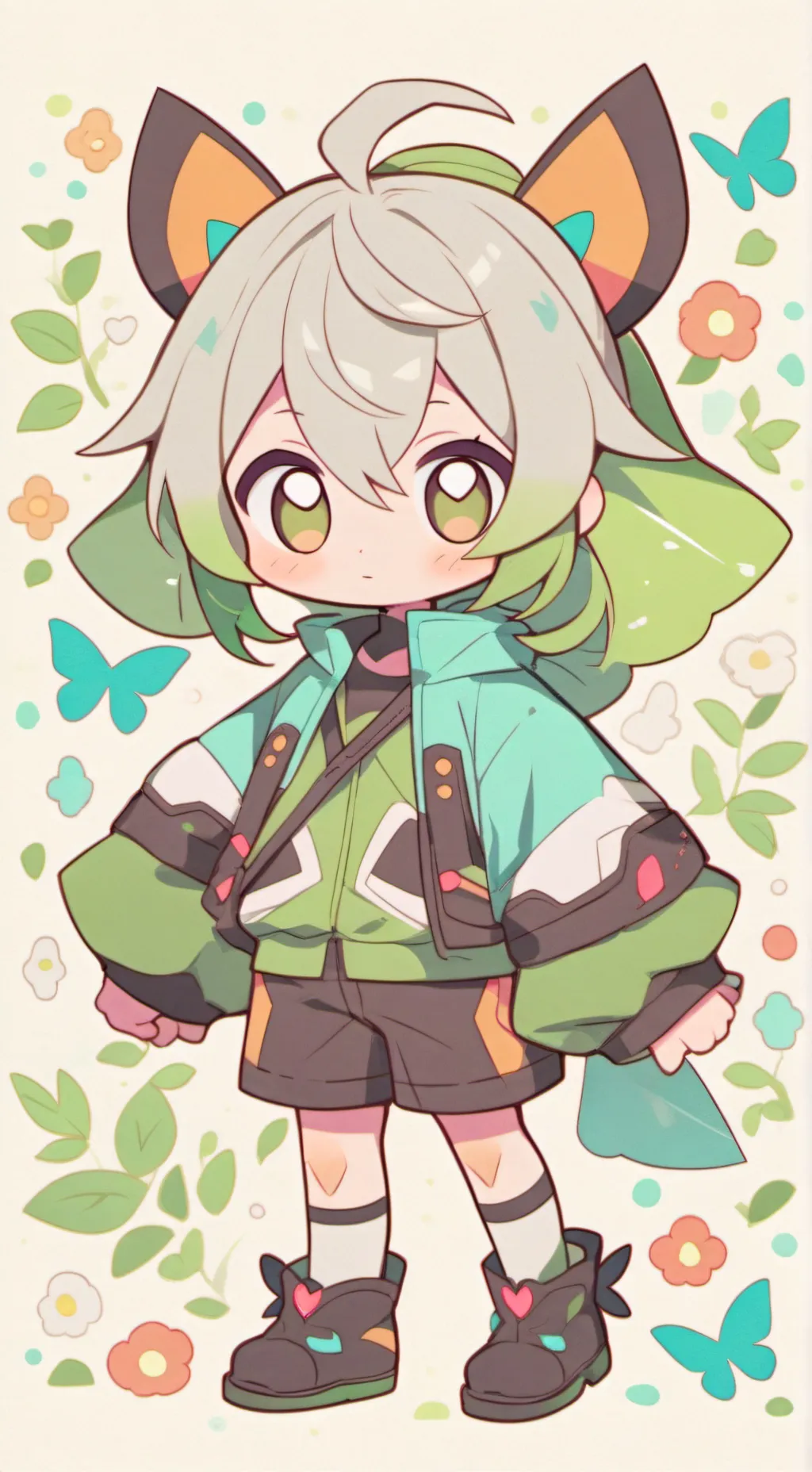 ai character: flyte x background