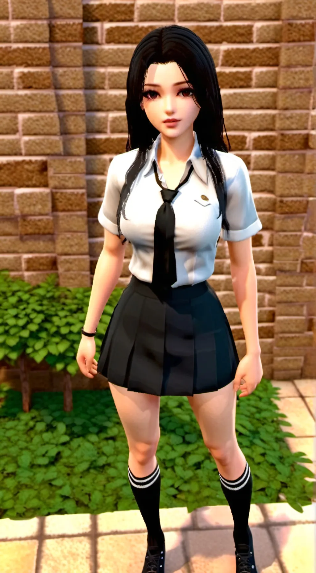 ai character: yes background