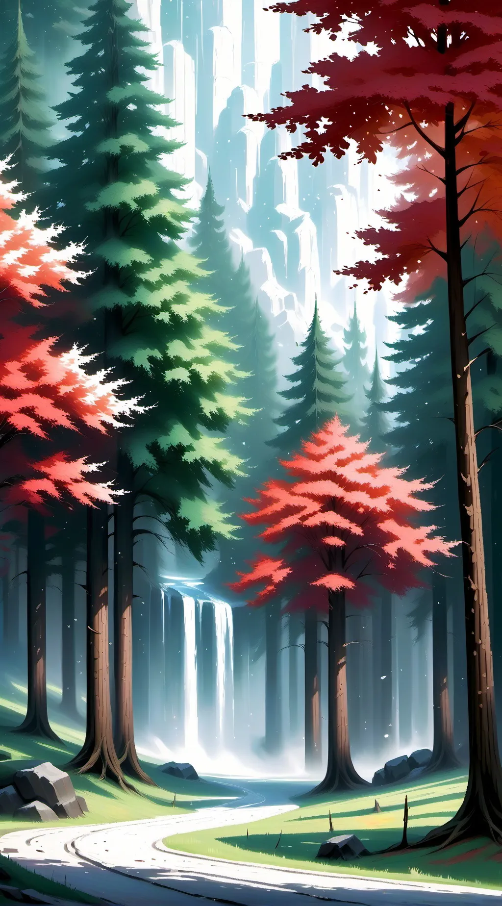 ai character: end of the world  background