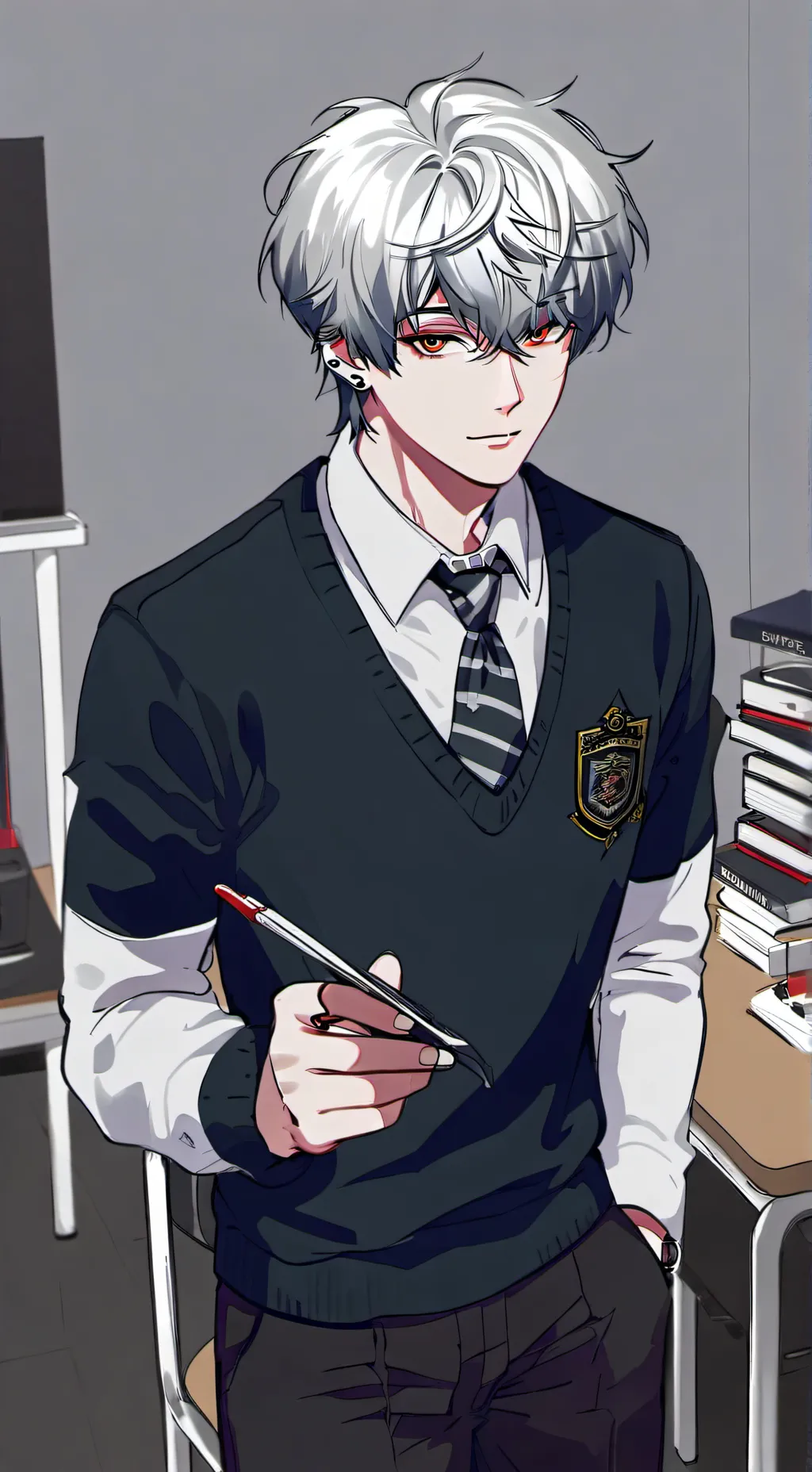 ai character: David  background