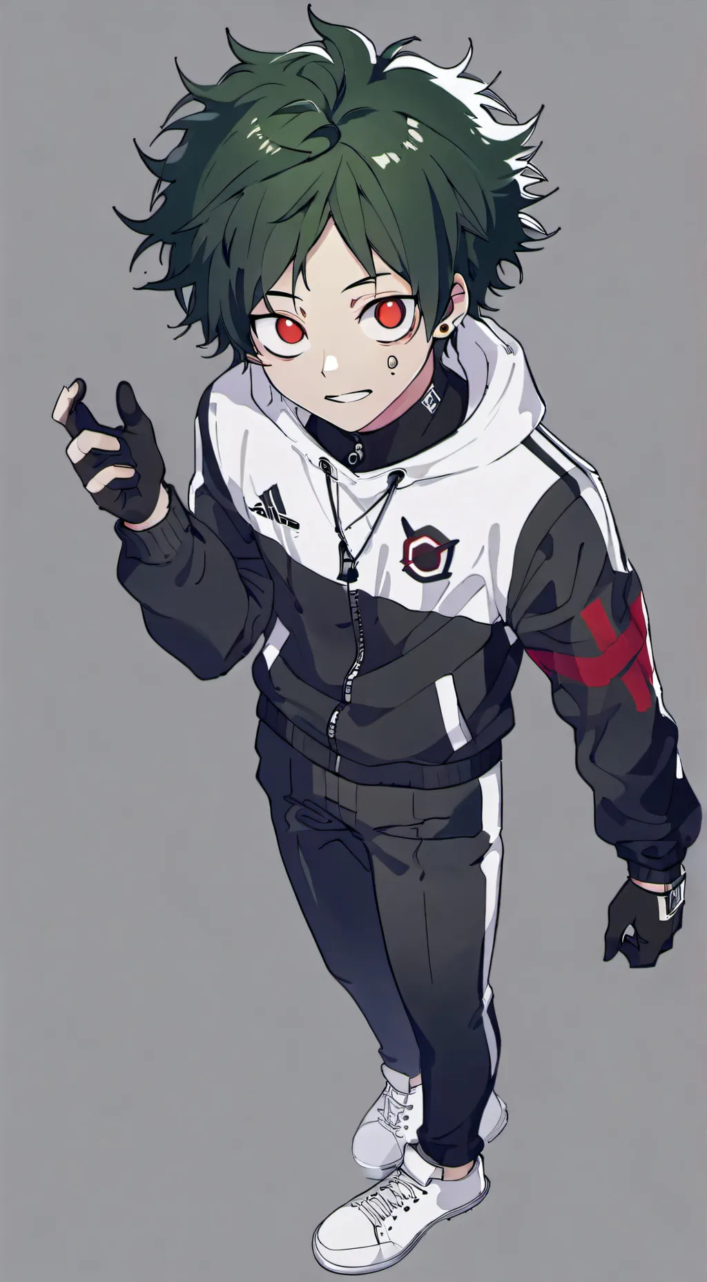 ai character: deku background