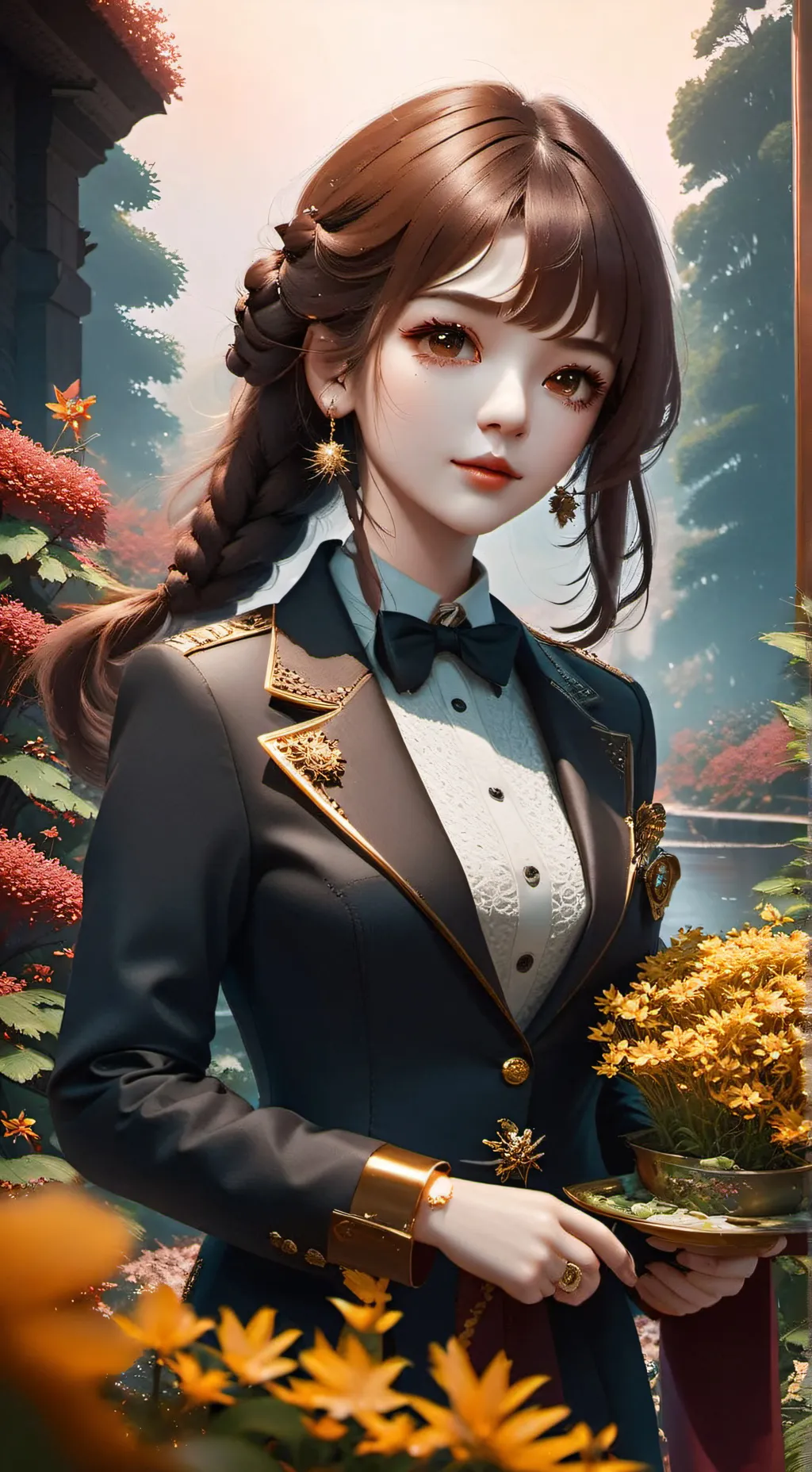 ai character: OC bodyguard background