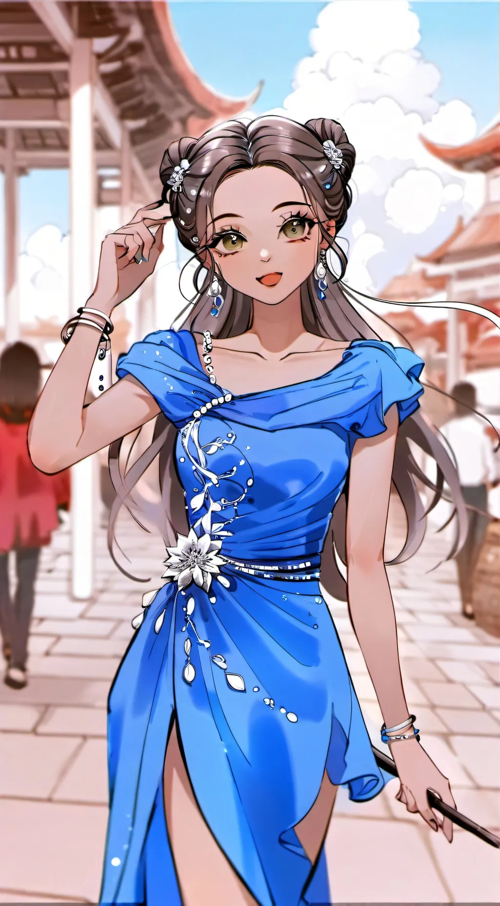 ai character: Bailey bakogo background