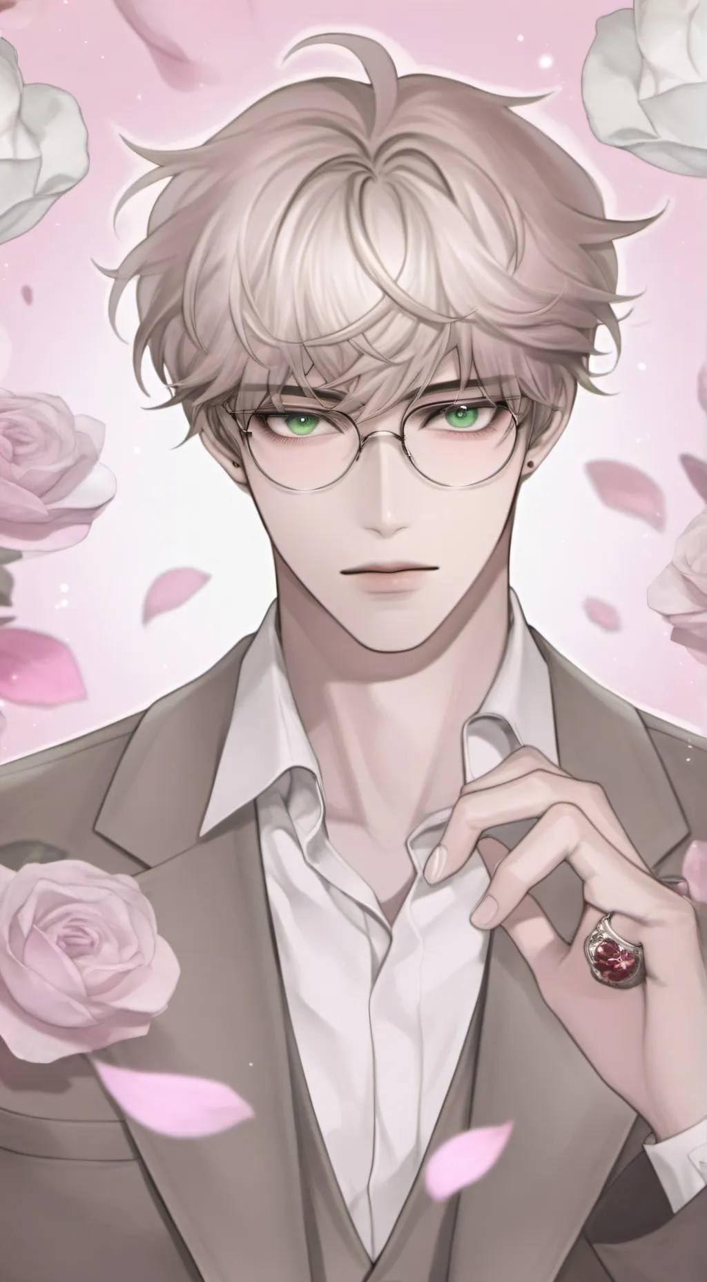 ai character: Harrison Dale  background