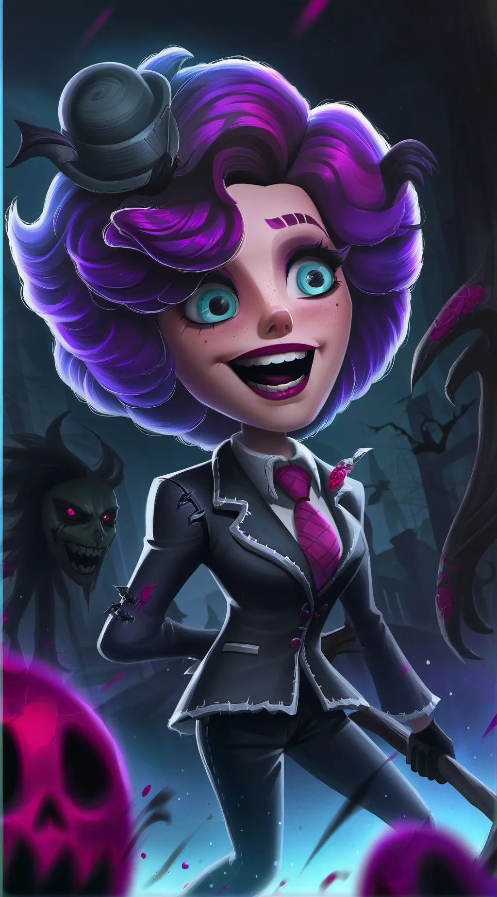 ai character: The Robot Lab... background