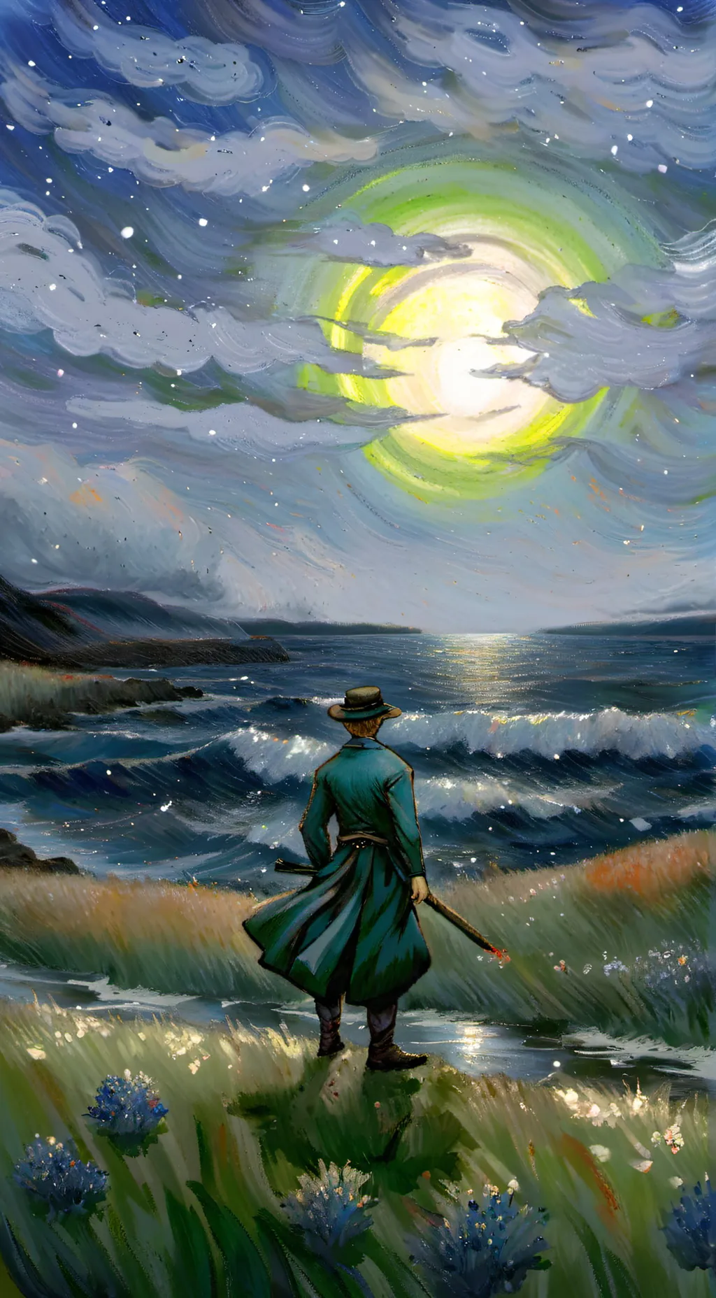 ai character: Deku background