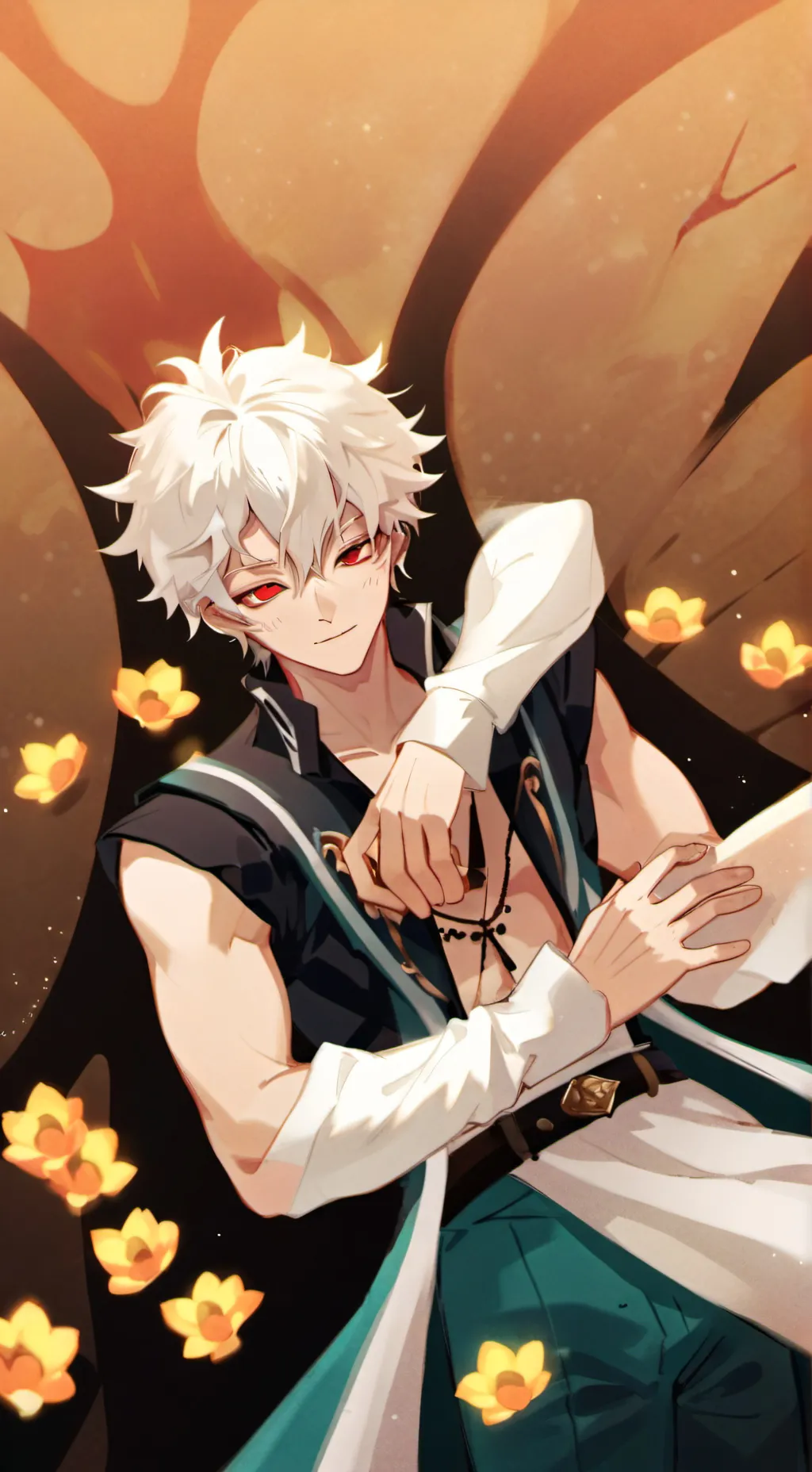 ai character: Jayson hollow  background