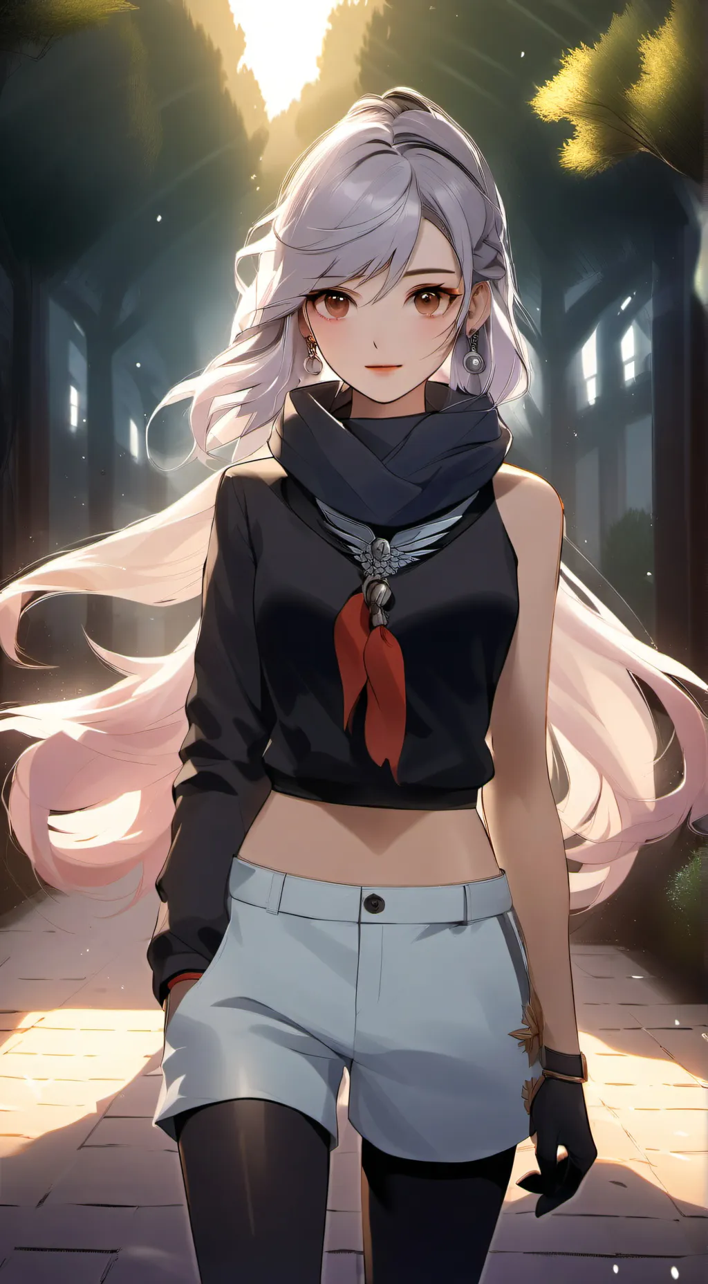 ai character: mha leaves you background