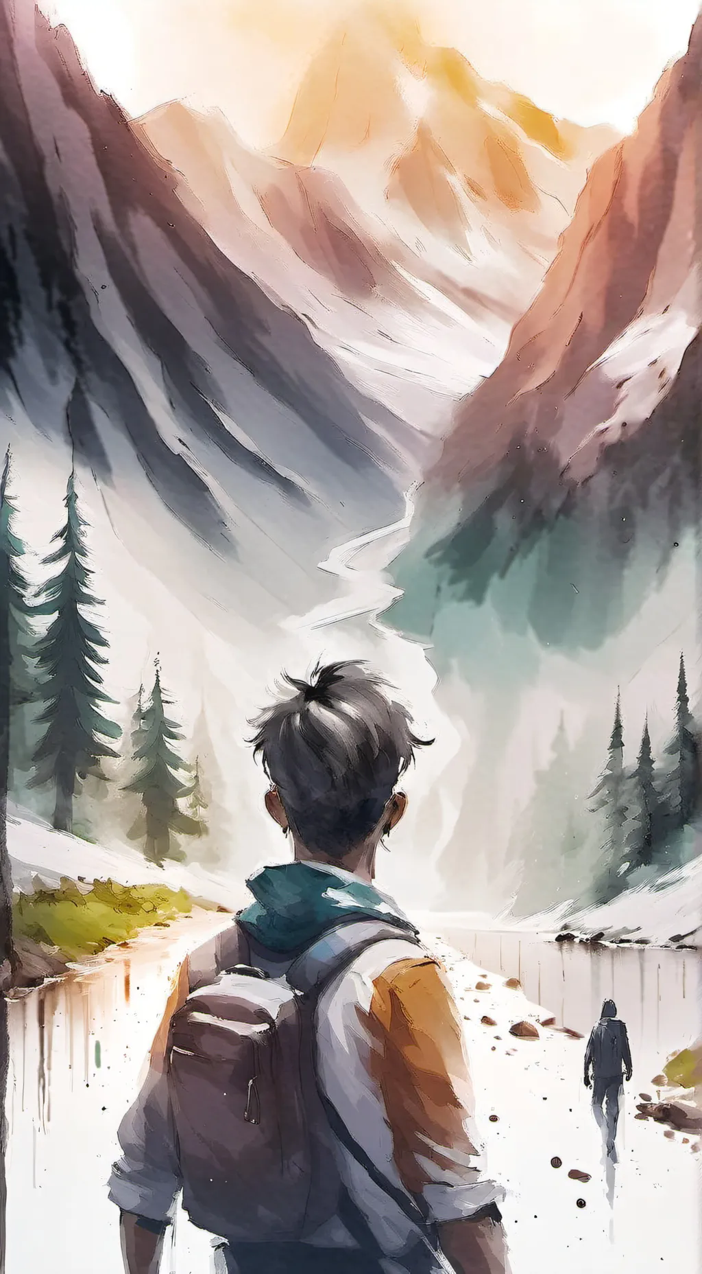 ai character: sprunki pinki poop background