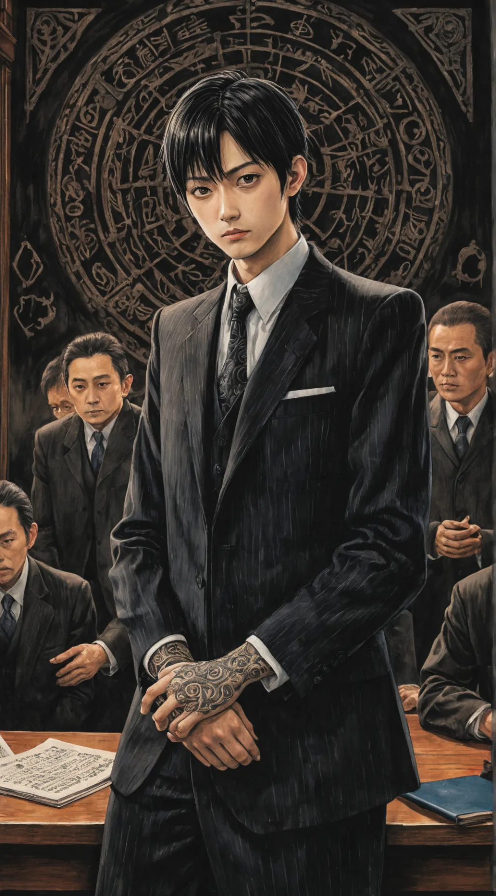 ai character: Lucius background