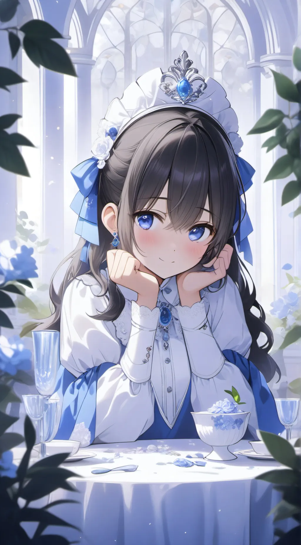 ai character: sirvienta  background