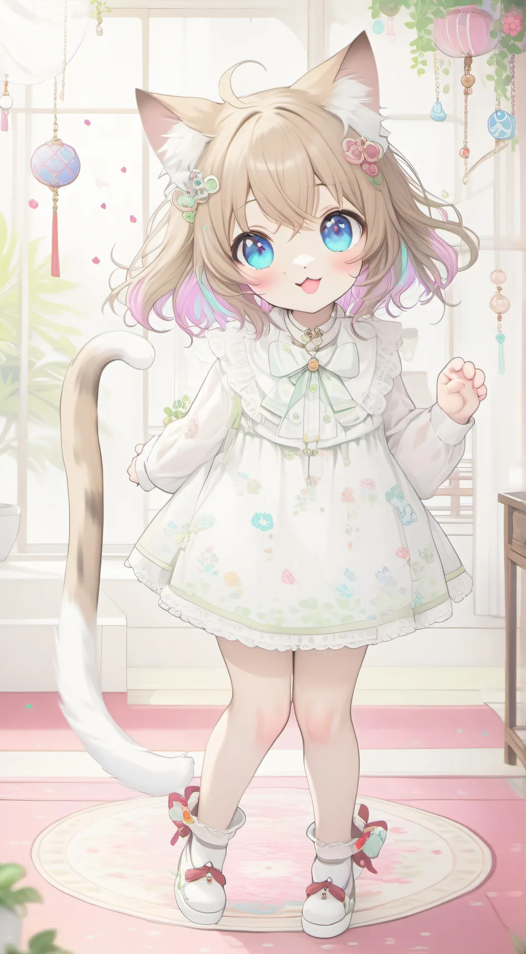 ai character: Kat background