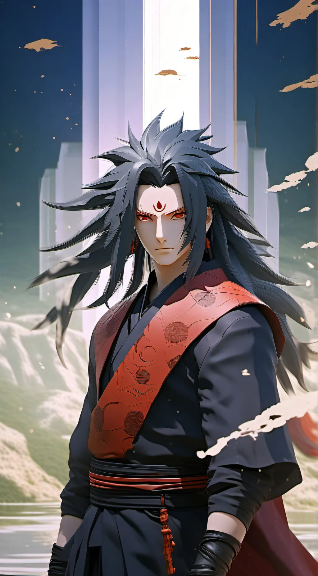 ai character: Filha do kakashi background