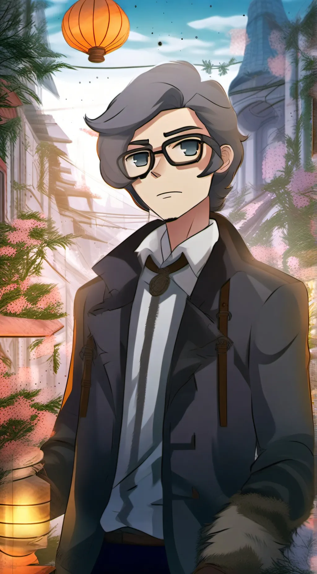 ai character: Куромаку background