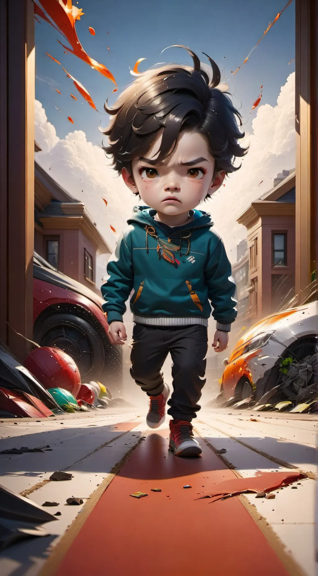 ai character: A spoiled Brat background