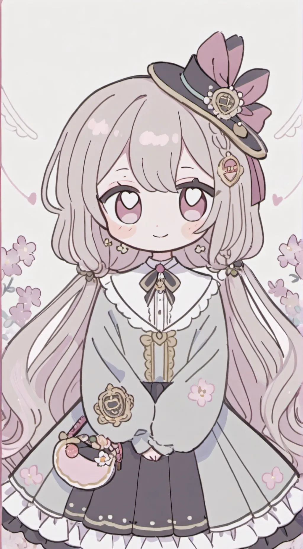 ai character: glisten :3 background