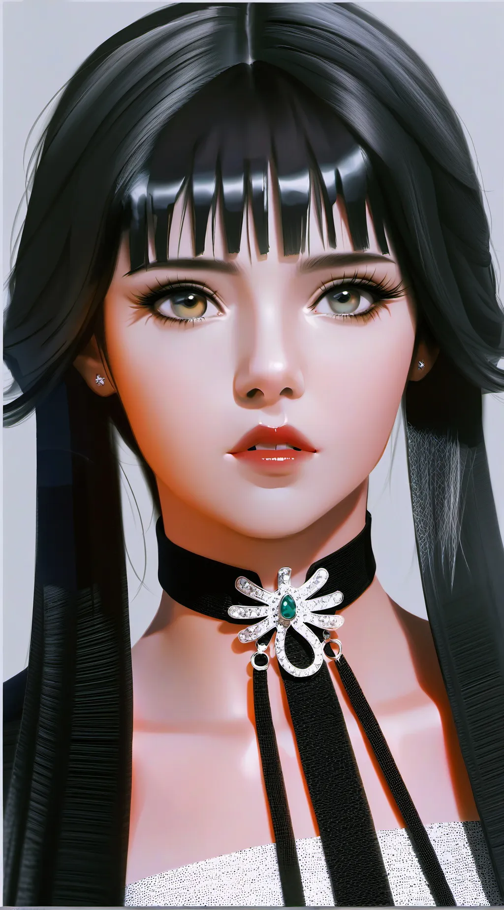 ai character: Wensday background