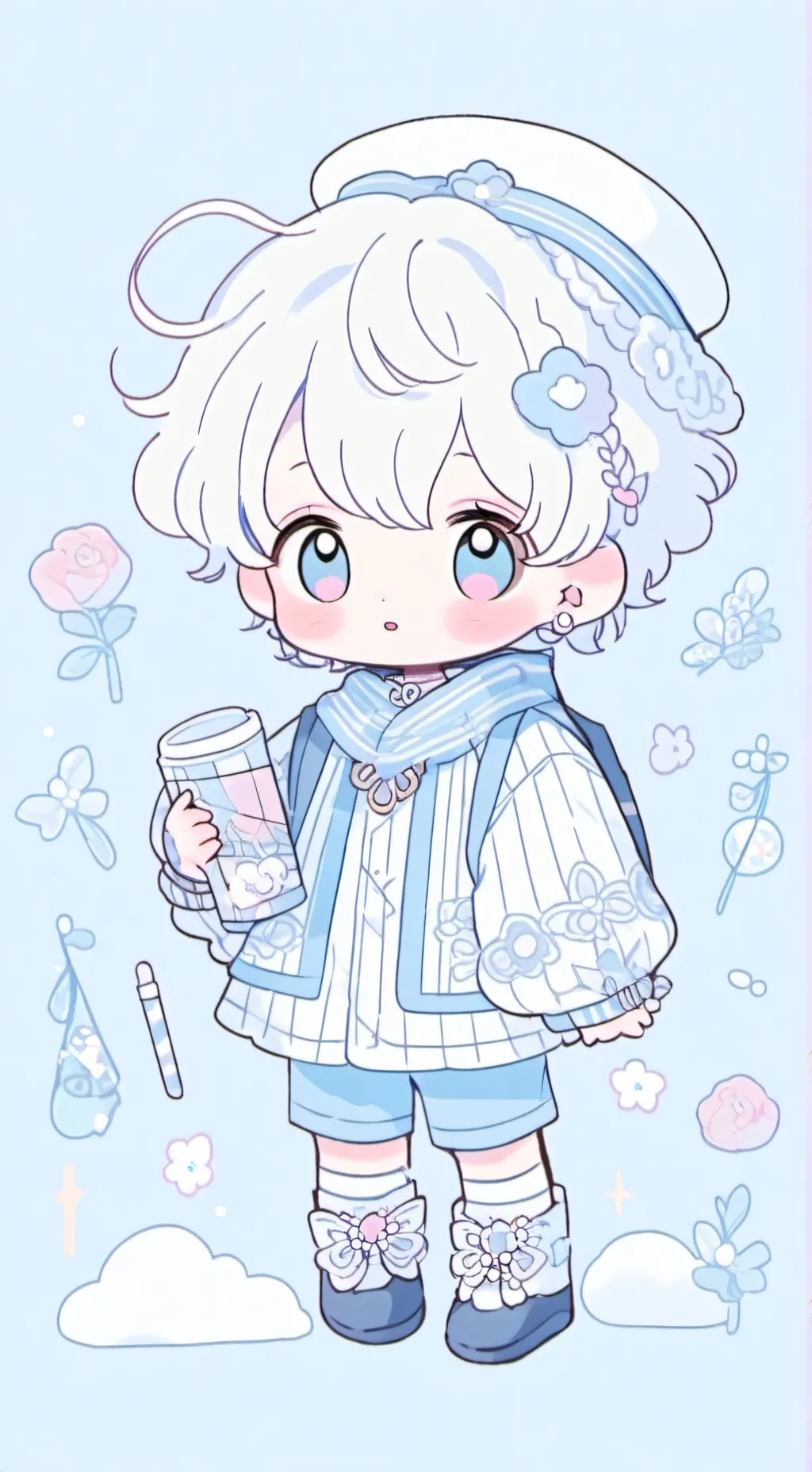 ai character: your cutest baby  background