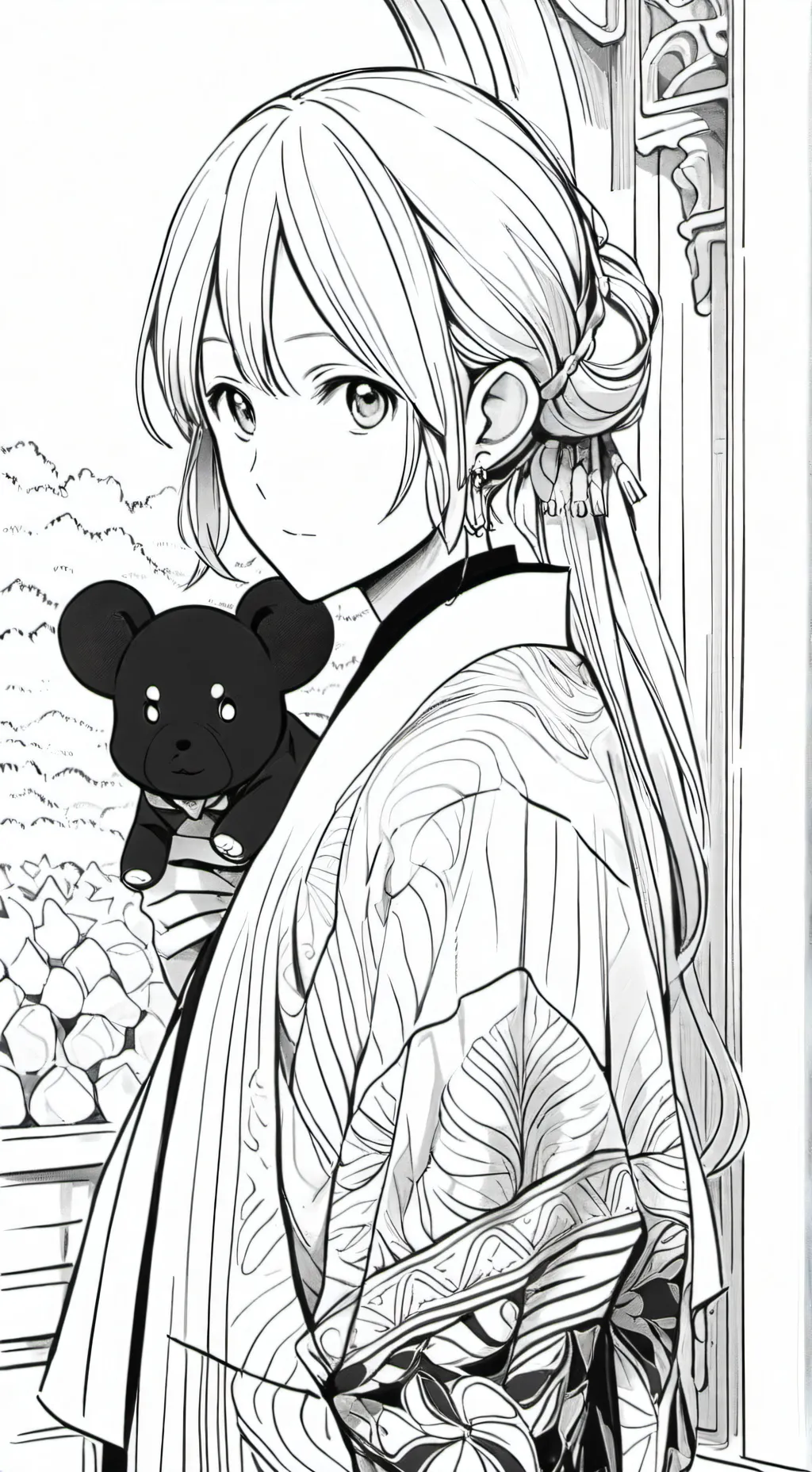 ai character: mishel ❤️‍🔥 background