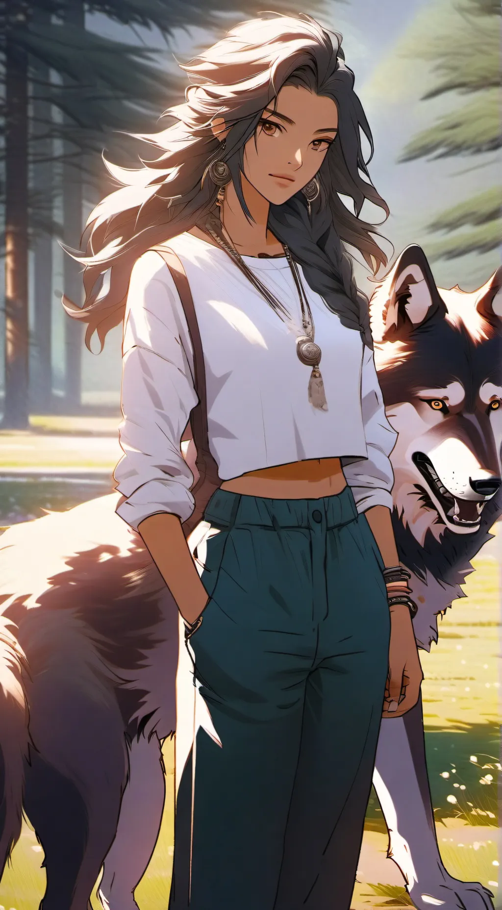 ai character: Skylar  background