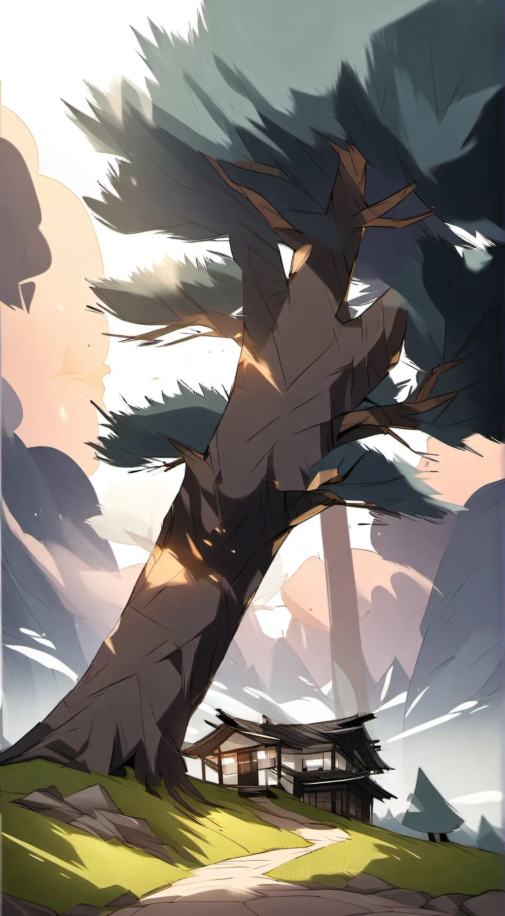 ai character: Luke Castellan  background